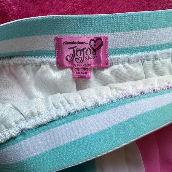 JoJo Siwa Striped Skirt with Pink and Blue - Picture 2 of 2